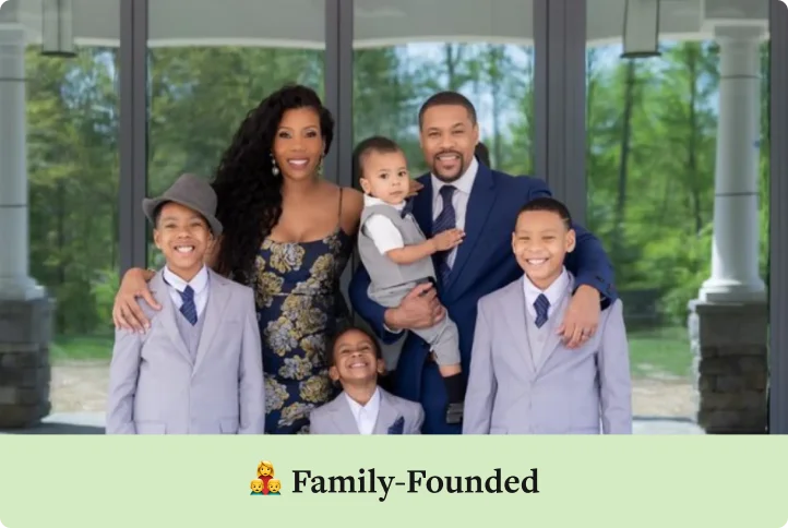 Dr. Isfahan and her family